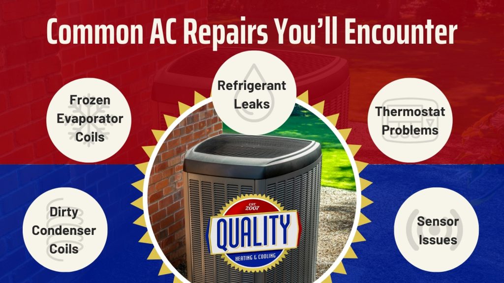 common air conditioner repairs